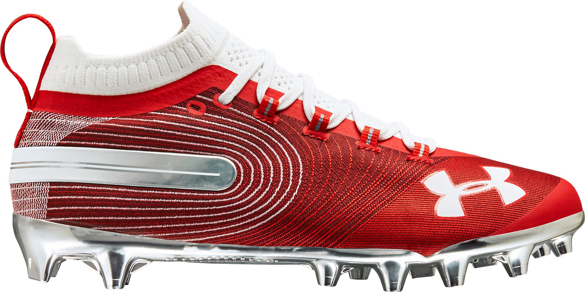 red and white cleats football