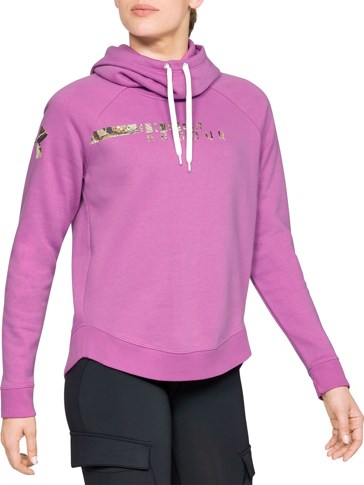 under armour purple camo hoodie