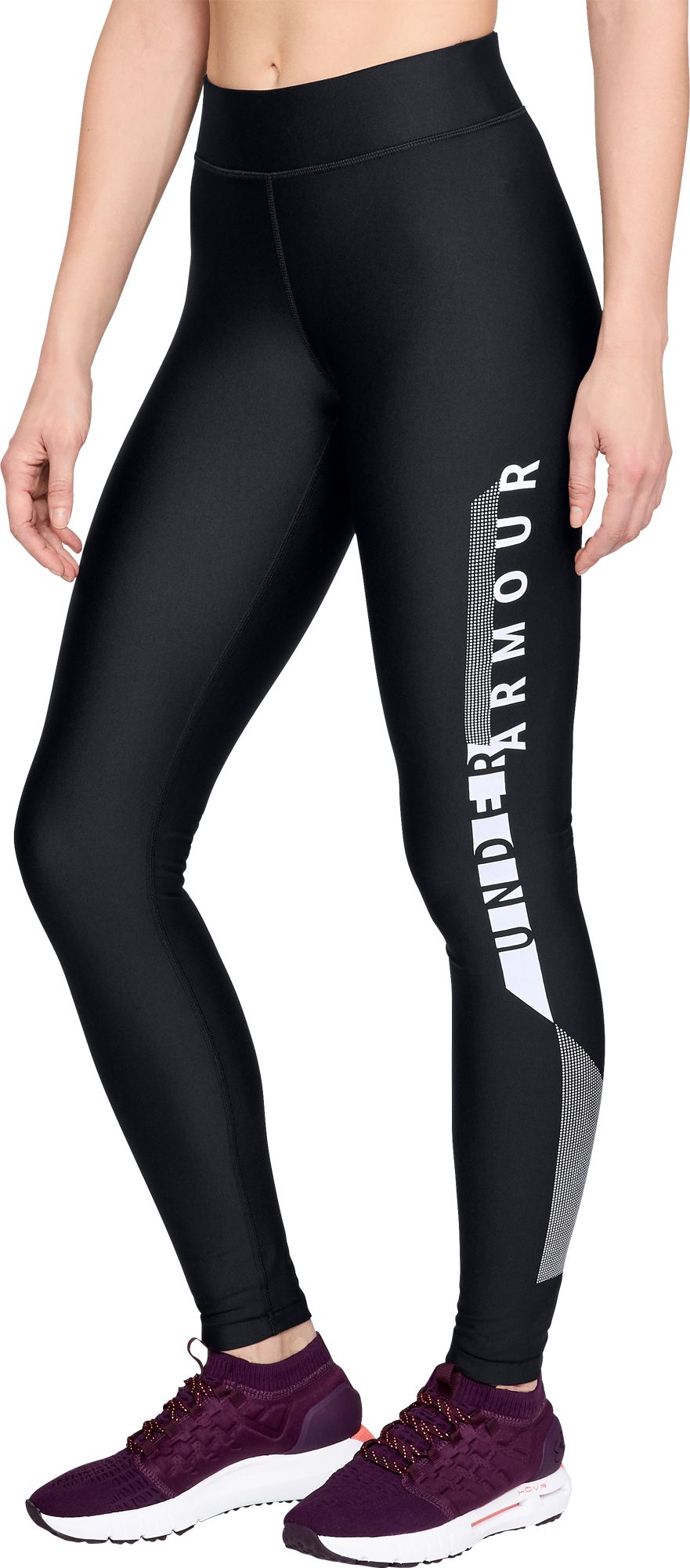 Under Armour Women's HeatGear Graphic Compression Leggings