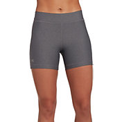 Under Armour Women's HeatGear Middy Compression Shorts