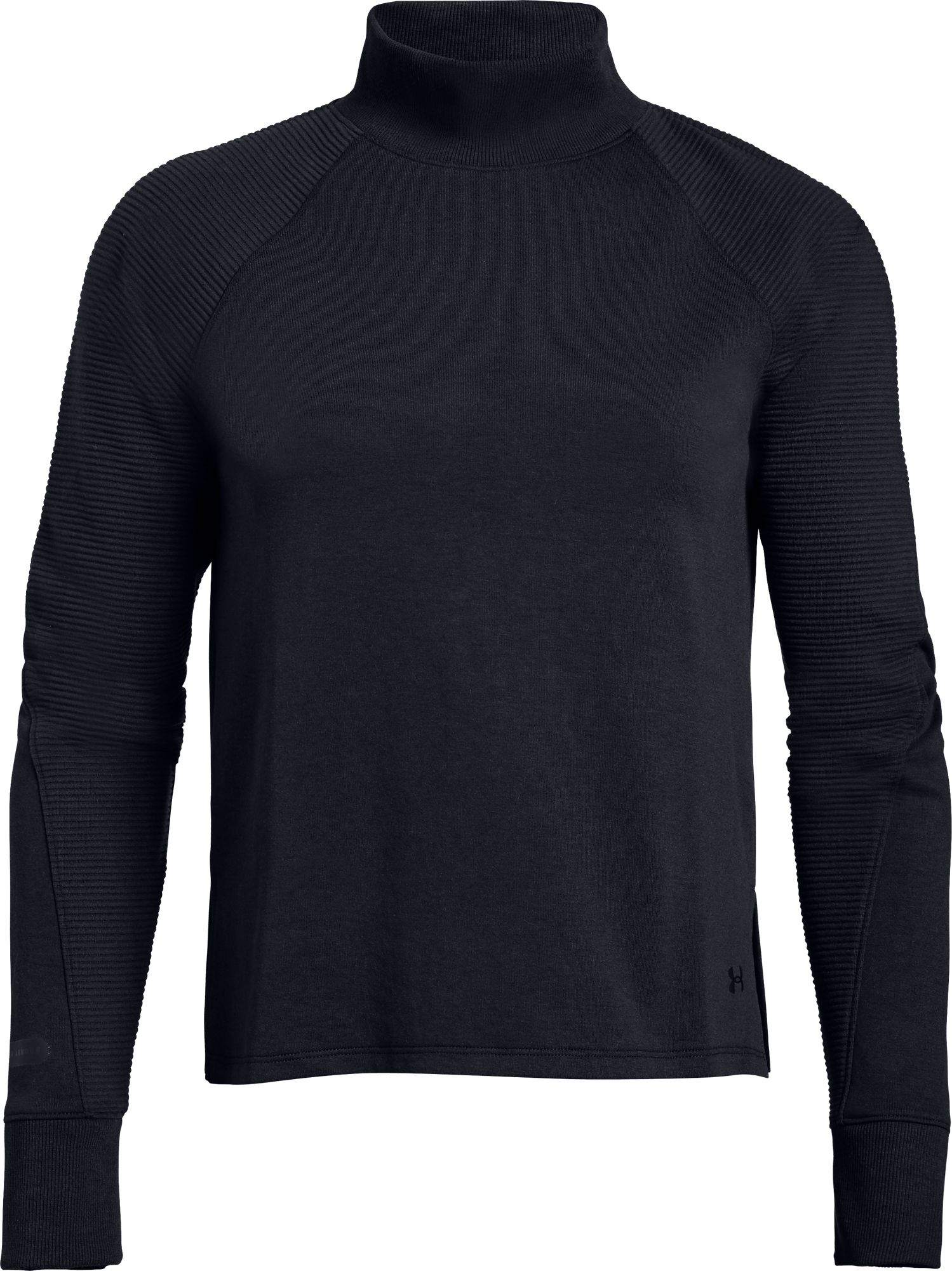 under armour women's unstoppable double knit mock neck long sleeve shirt