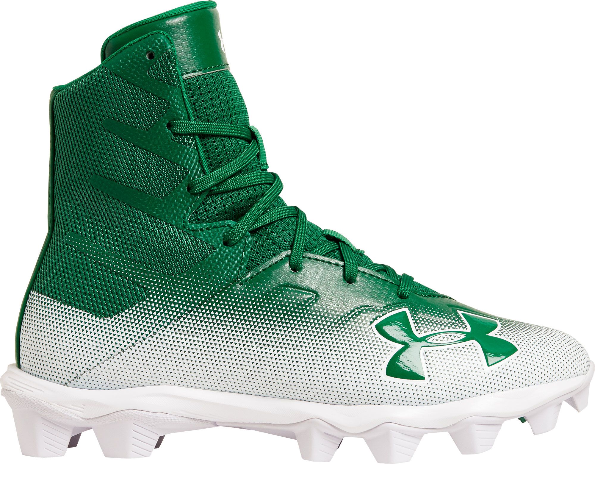 green and gold cleats