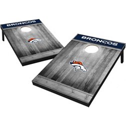 Wild Sports Denver Broncos Grey Wood Tailgate Toss