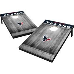 Wild Sports Houston Texans Grey Wood Tailgate Toss