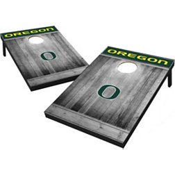 Wild Sports Oregon Ducks NCAA Grey Wood Tailgate Toss