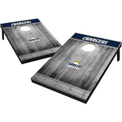 Los Angeles Chargers Grey Wood Tailgate Toss