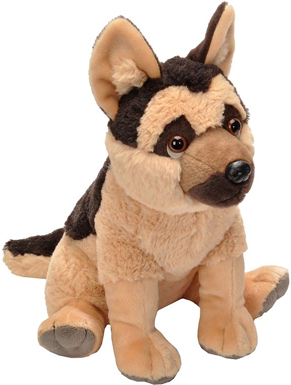 german shepherd soft toy