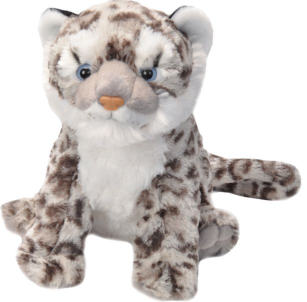 snow leopard plush