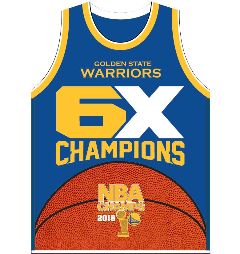 2018 golden state warriors jersey