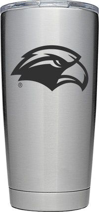 Yeti Southern Miss Golden Eagles 20 Oz Rambler Tumbler With Magslider Lid