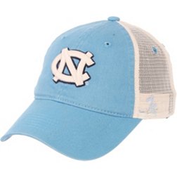 Zephyr Men's North Carolina Tar Heels Carolina Blue/Cream Trucker Logo Snapback Hat
