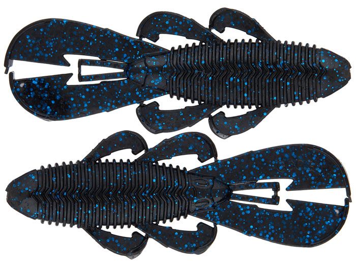 Black Blue Flake