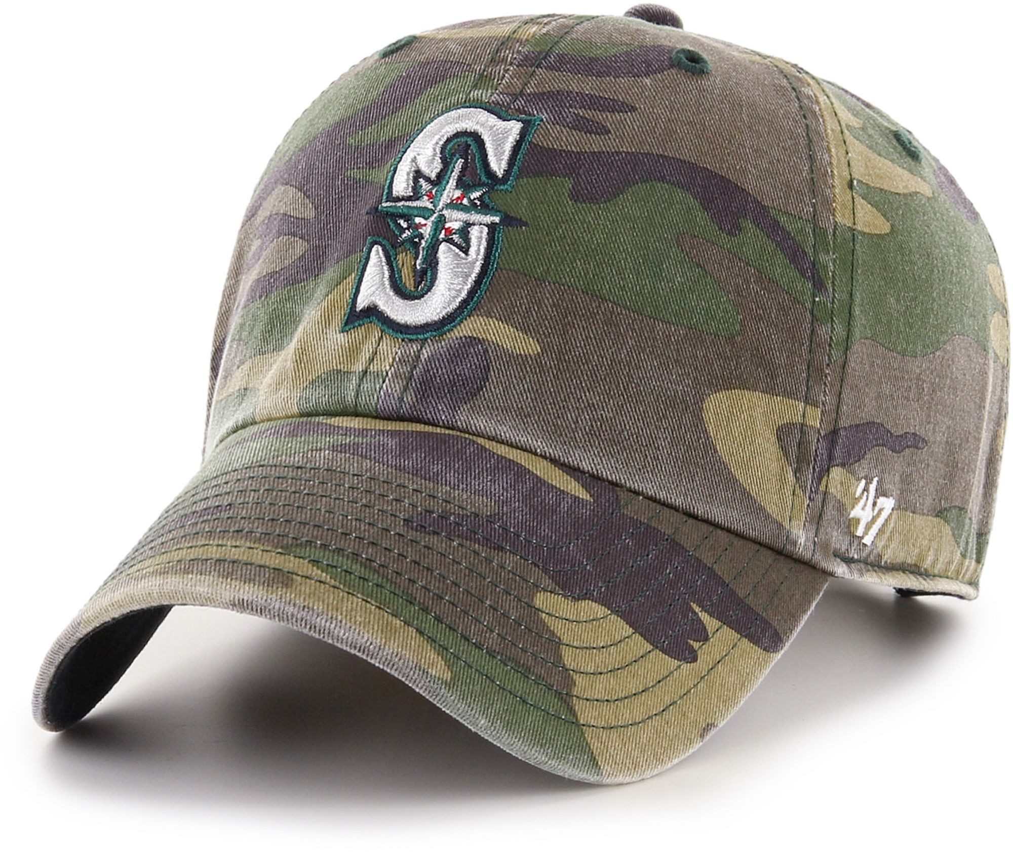 Atlanta Braves '47 Brand Cleanup Adjustable Hat – Realtree Camo