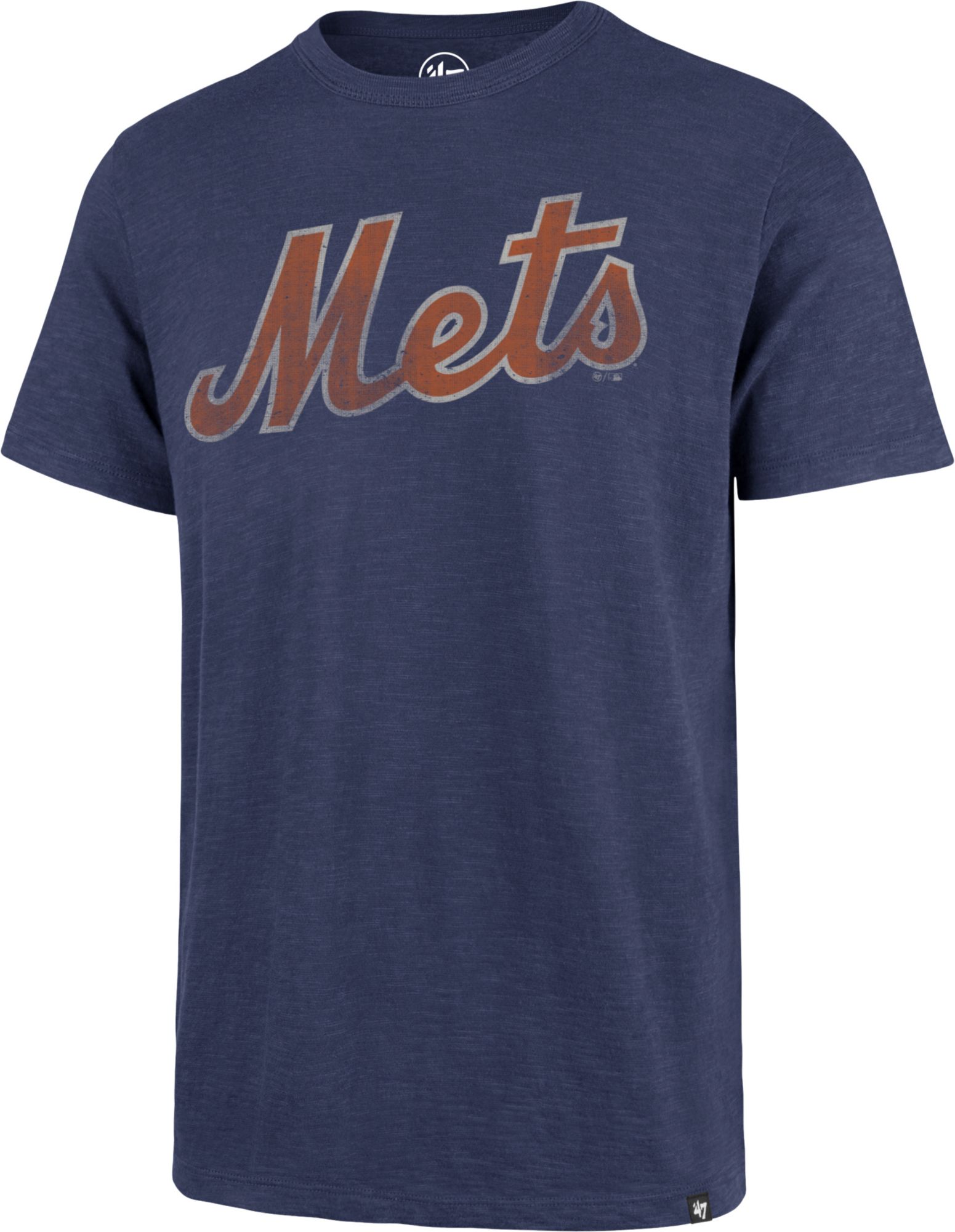 47 Brand / Men's New York Mets Orange Grit Scrum T-Shirt