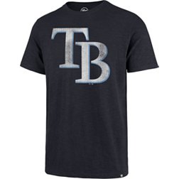 ‘47 Men's Tampa Bay Rays Navy Scrum T-Shirt