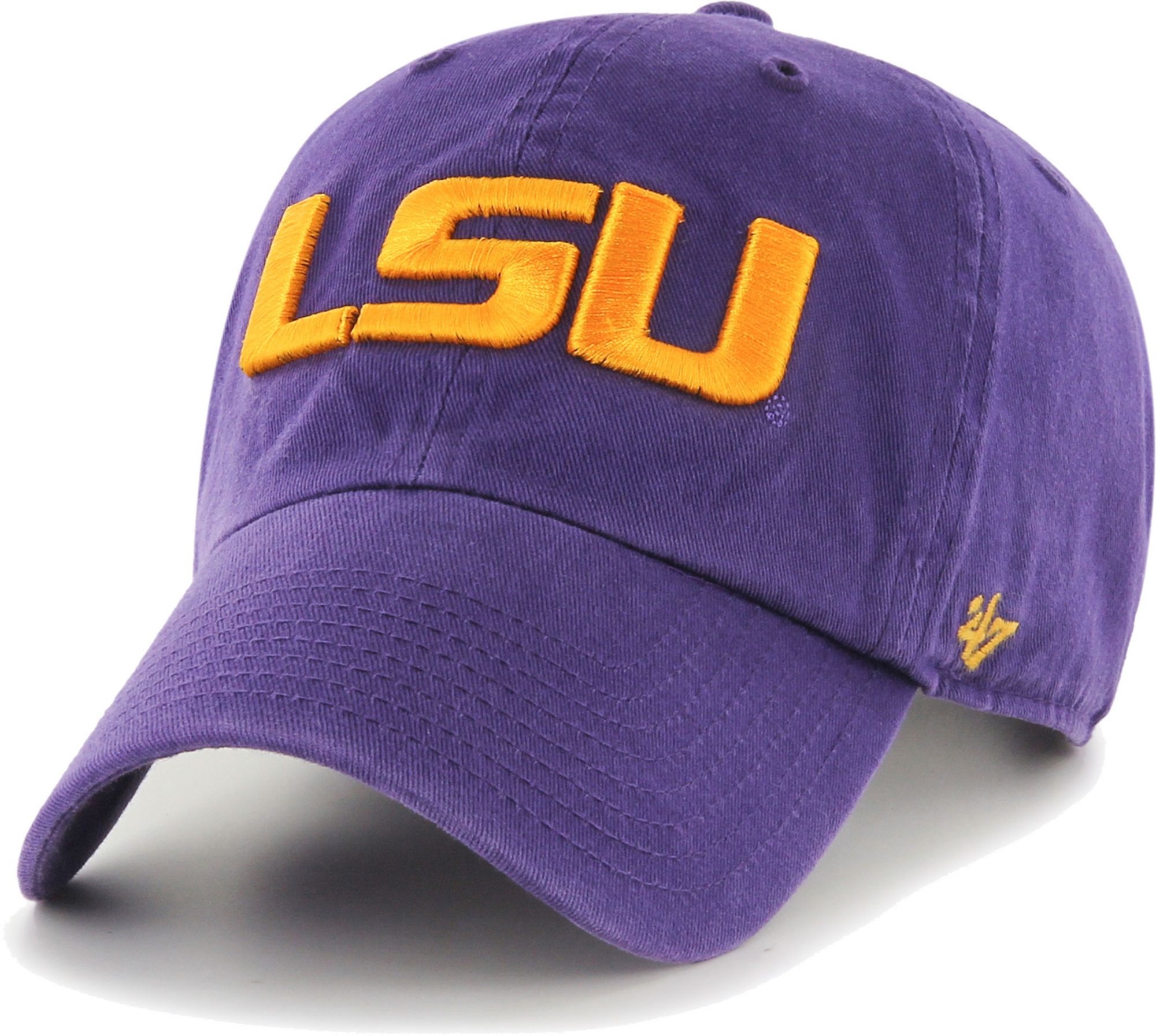 '47 Adult LSU Tigers Purple Clean Up Adjustable Hat