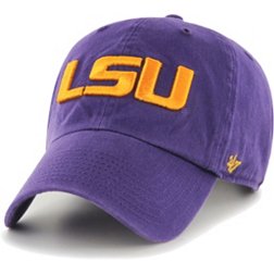 ‘47 Men's LSU Tigers Purple Clean Up Adjustable Hat
