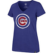 '47 Women's Chicago Cubs Ultra Rival V-Neck T-Shirt