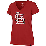 '47 Women's St. Louis Cardinals Ultra Rival V-Neck T-Shirt