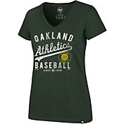 '47 Women's Oakland Athletics Ultra Rival V-Neck T-Shirt