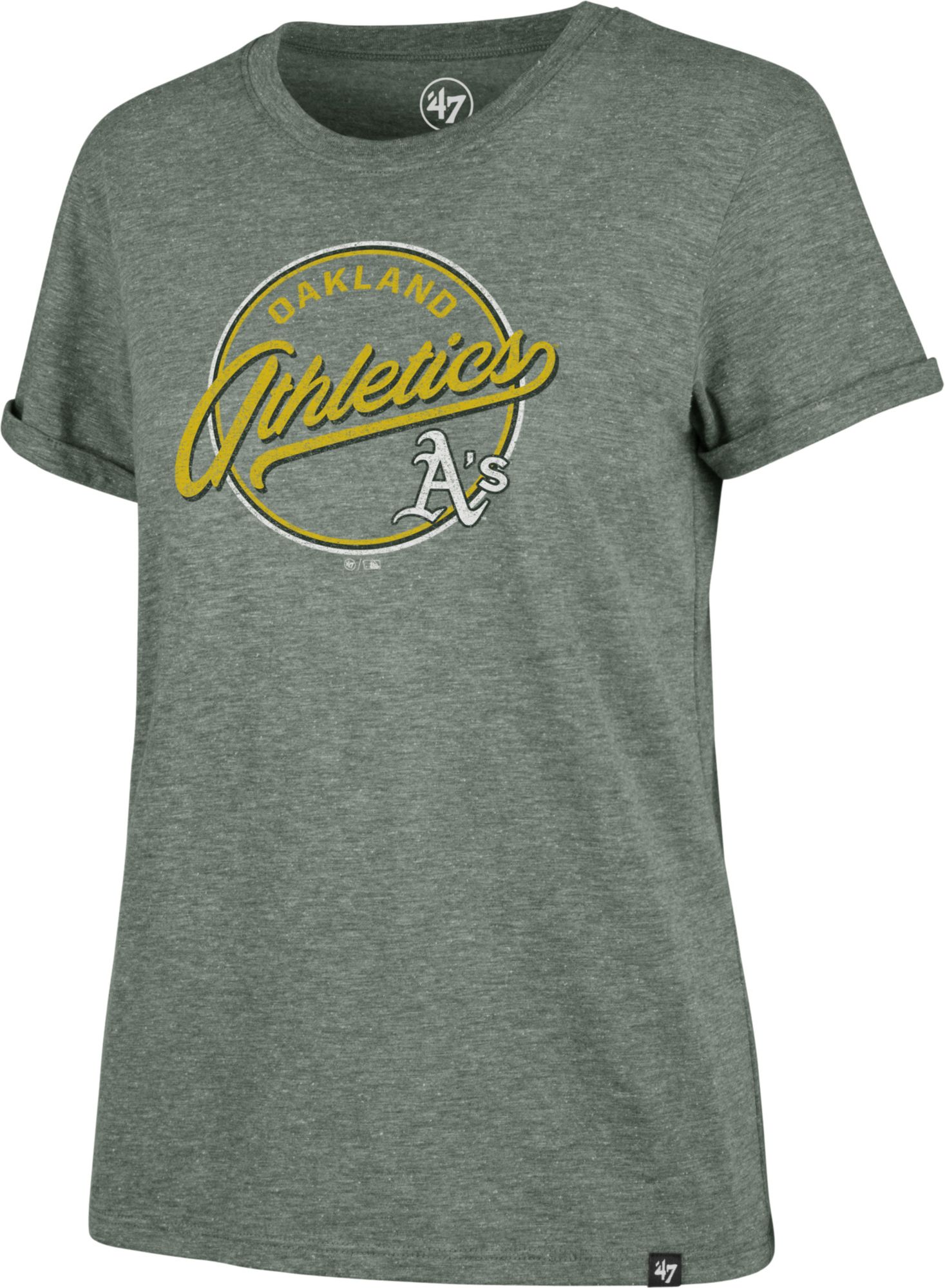 47 Brand / Women's Oakland Athletics Green Match Hero T-Shirt