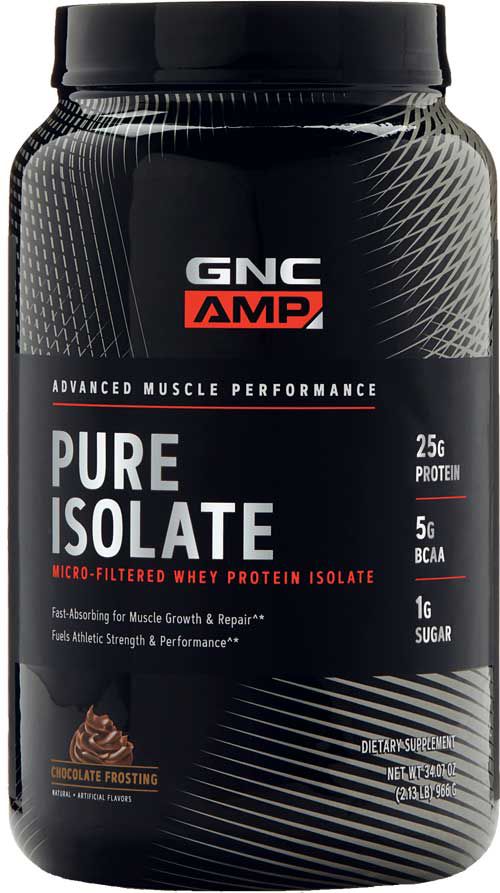 GNC Amp Pure Isolate Protein 1.95lbs. | Black Friday Deal