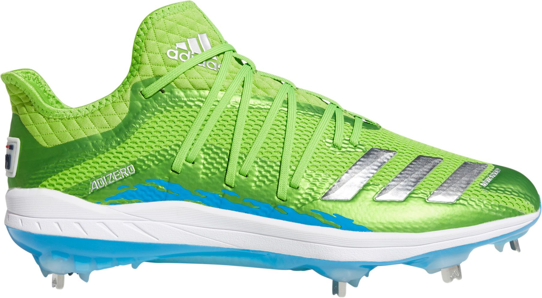 lime green youth baseball cleats
