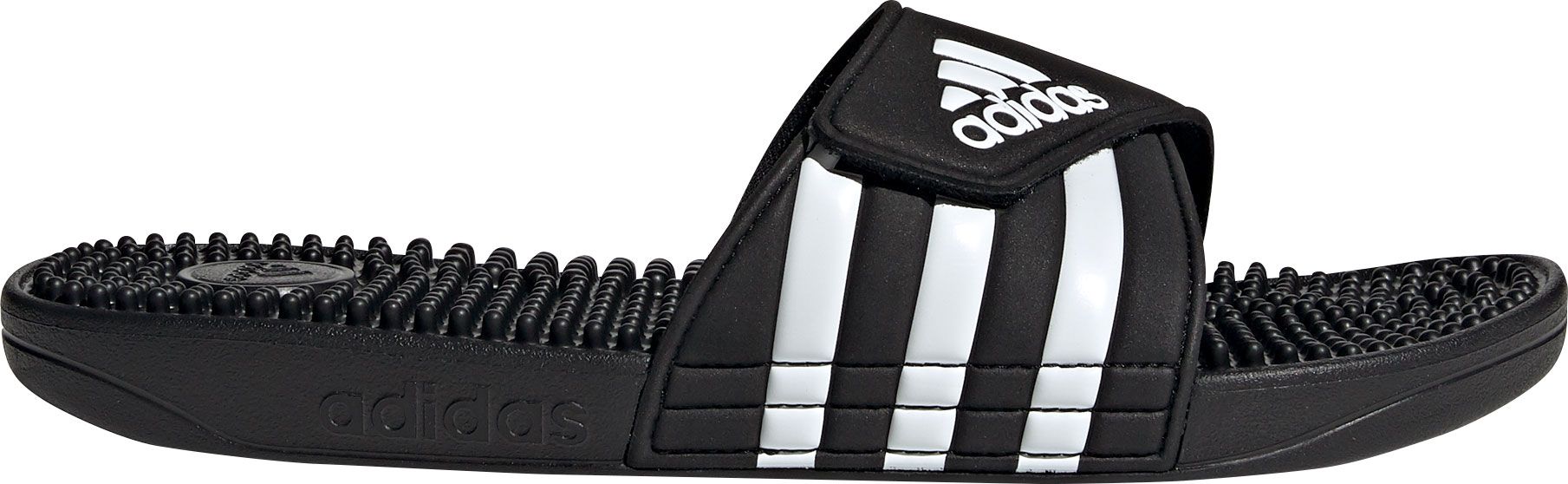 mens black adidas sliders