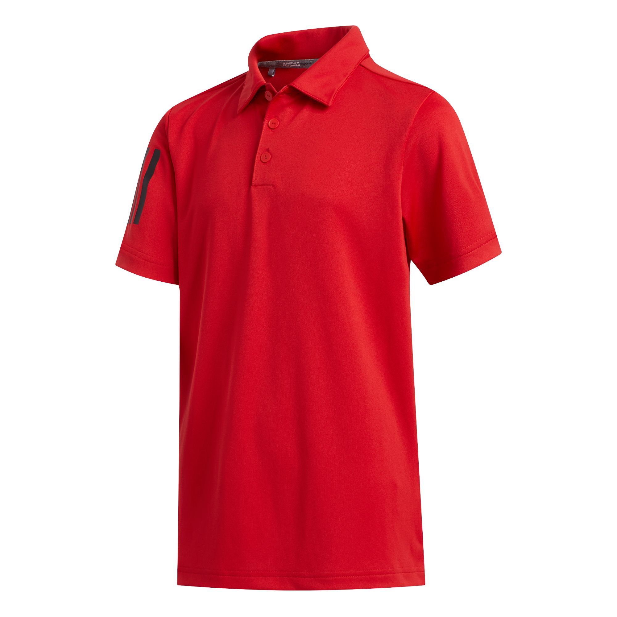 adidas Boys' 3-Stripes Golf Polo