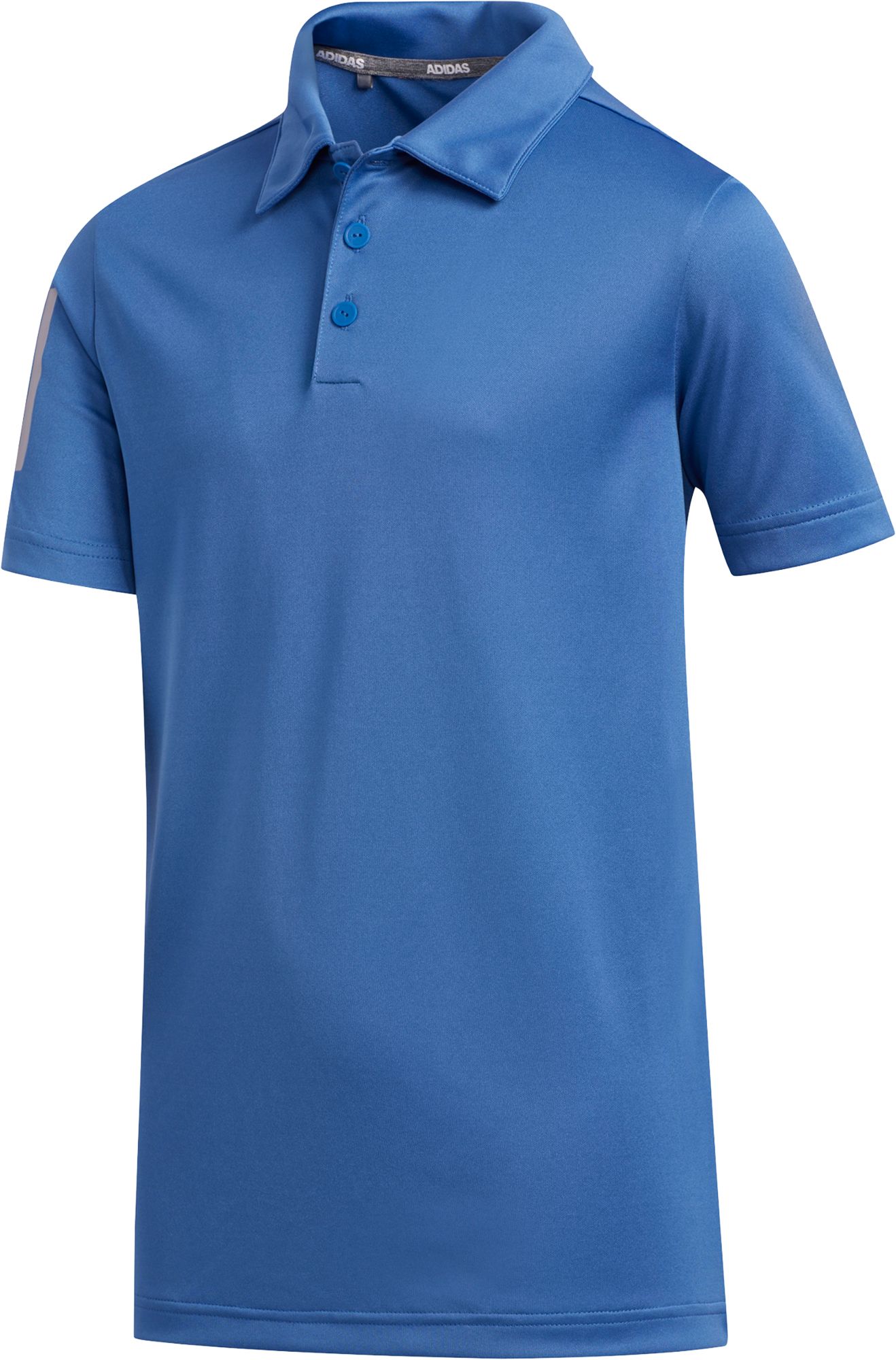 adidas Boys' 3-Stripes Golf Polo