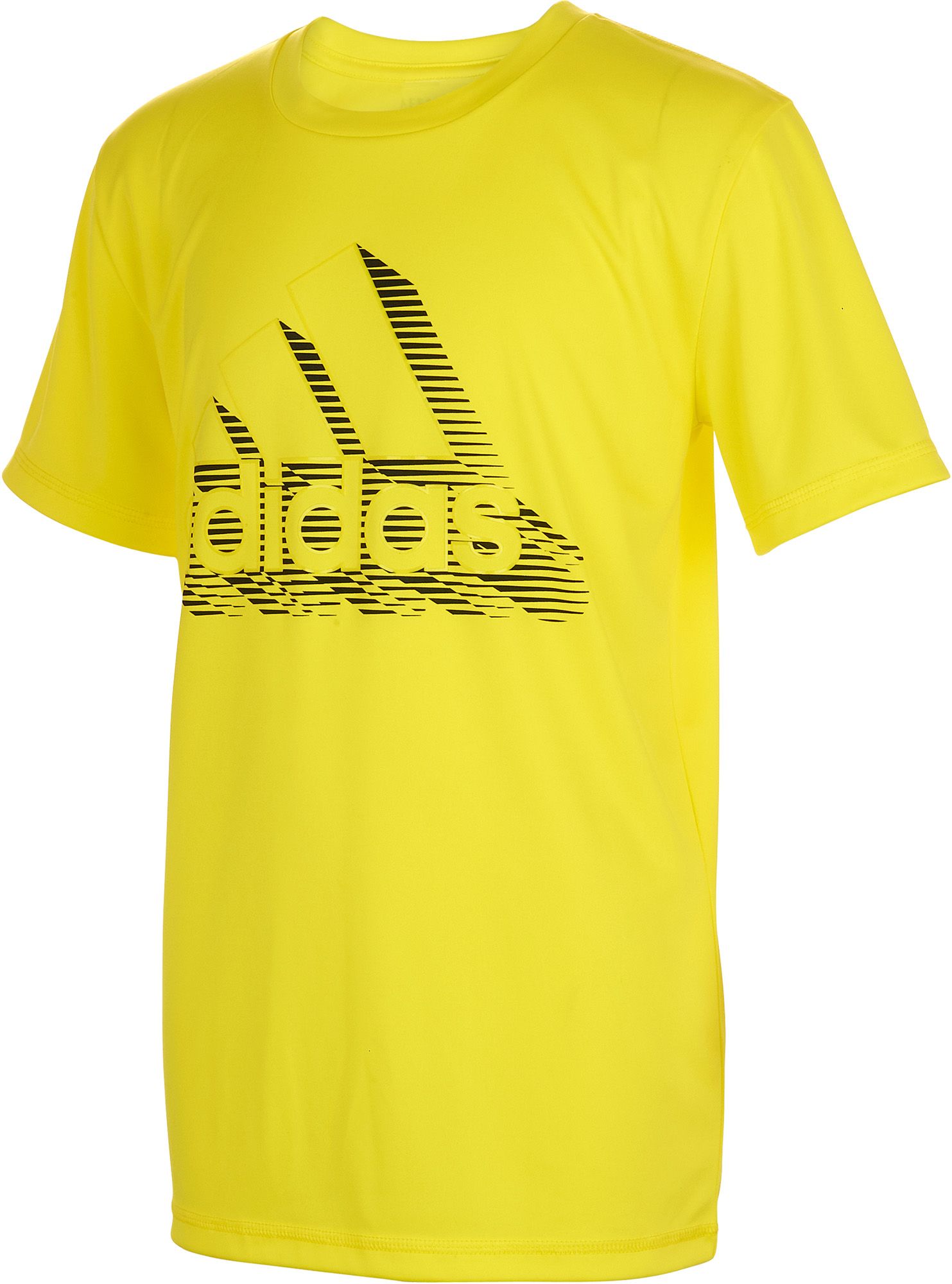 yellow adidas t shirt mens