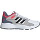 White/Shock Red