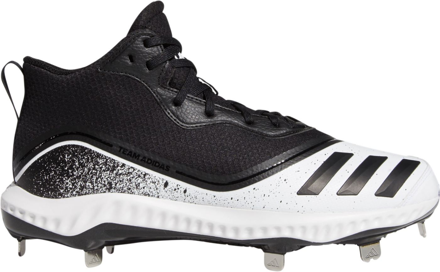 adidas Men's Icon V Bounce Mid Metal Baseball Cleats | DICK'S Sporting ...