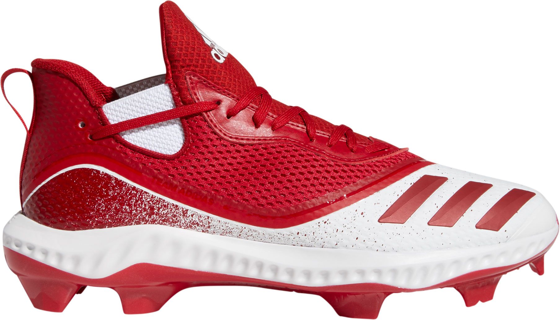adidas baseball cleats red