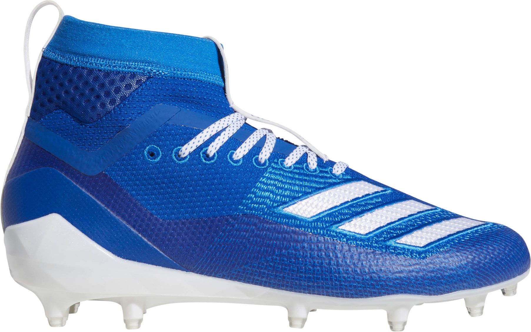 blue football cleats