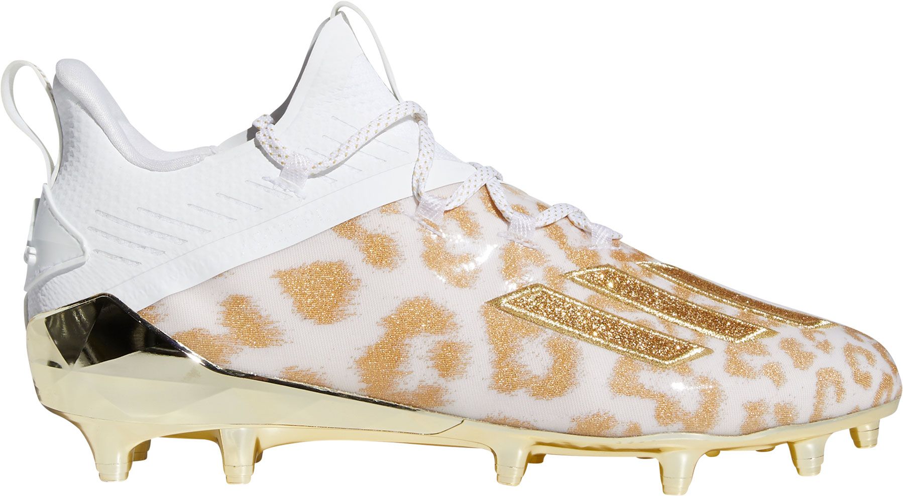 nike football cleats white and gold