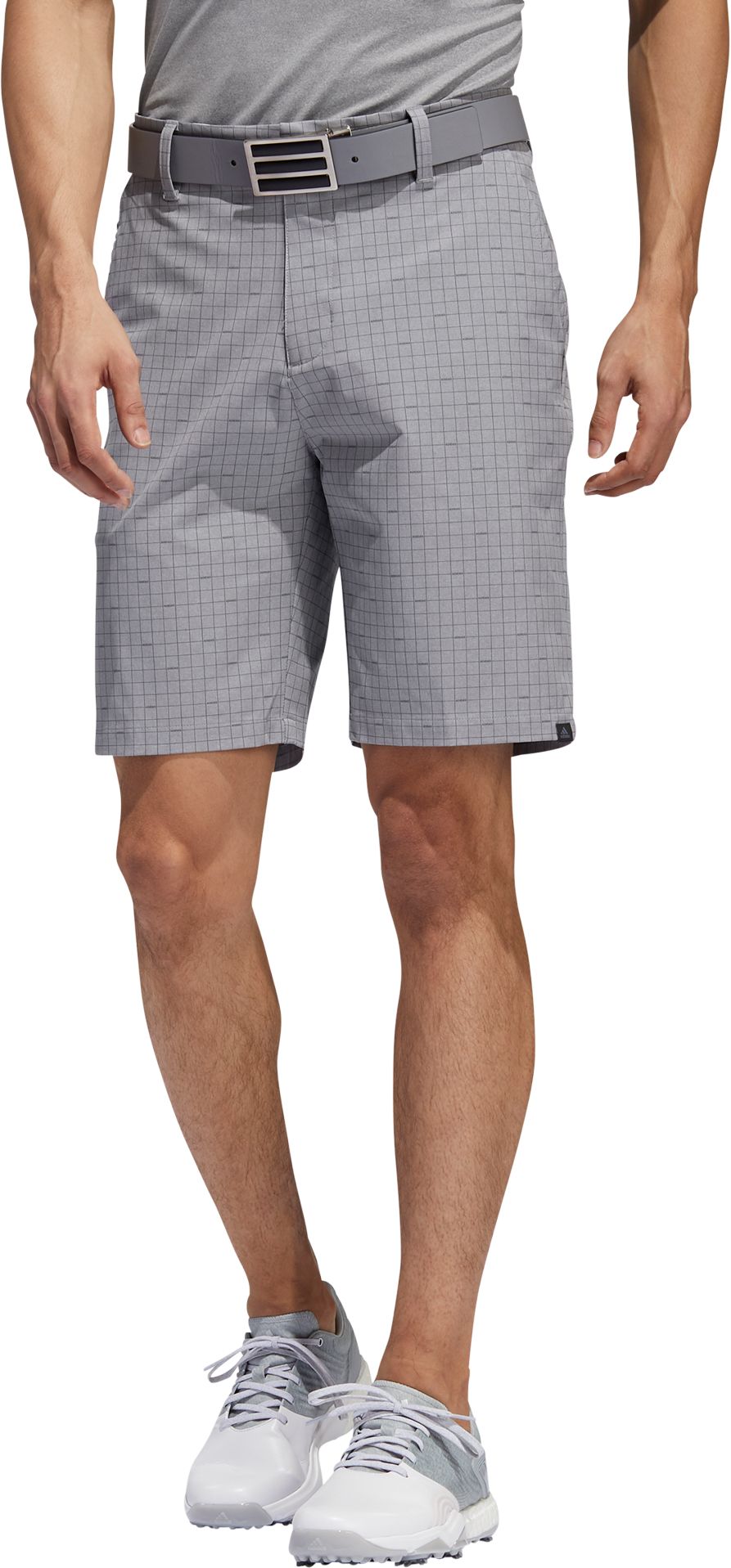 adidas Men's Ultimate365 Plaid Golf Shorts - .97