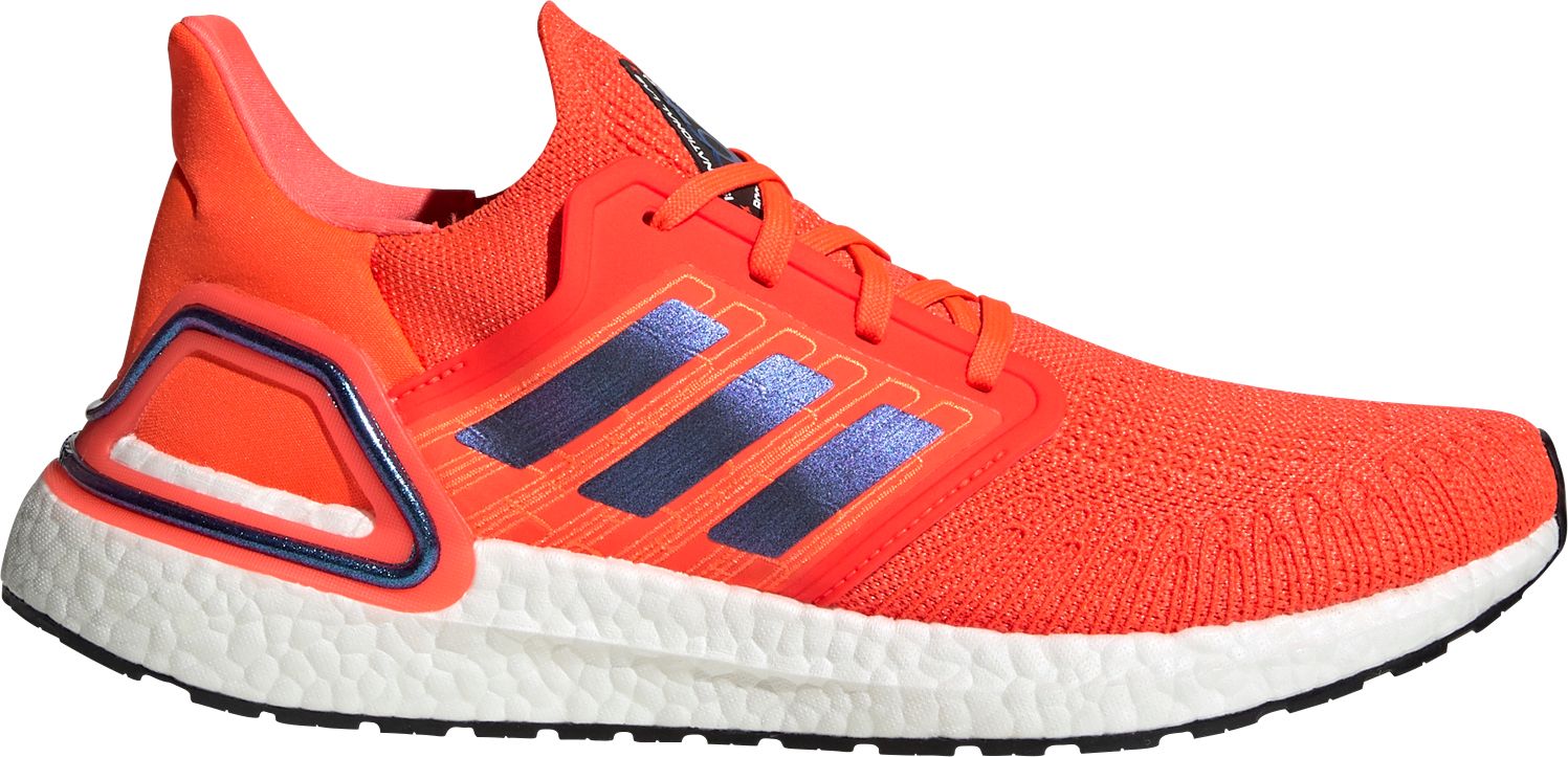 mens ultra boost red and white