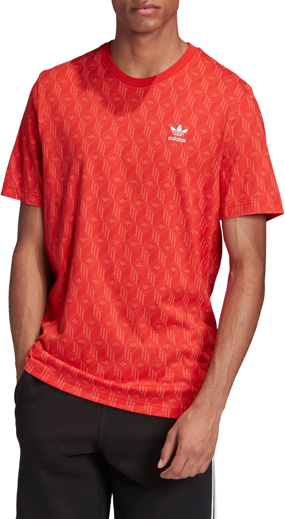 adidas outfit red