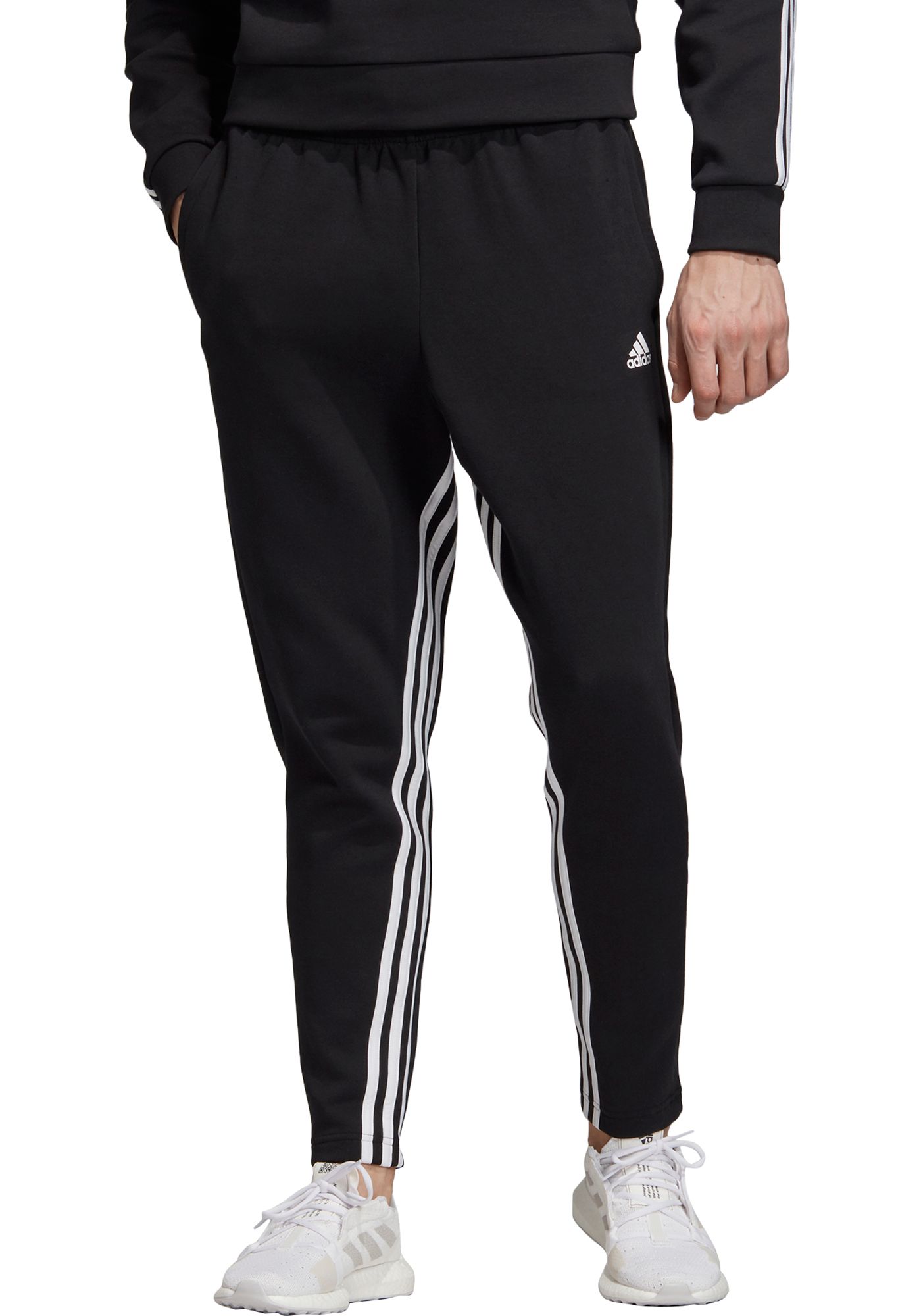 adidas Men's Must Haves 3-Stripes Tapered Pants | DICK'S Sporting Goods