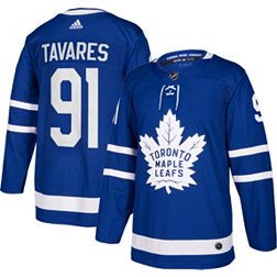 adidas Men's Toronto Maple Leafs John Taveras #91 Authentic Pro Home Jersey