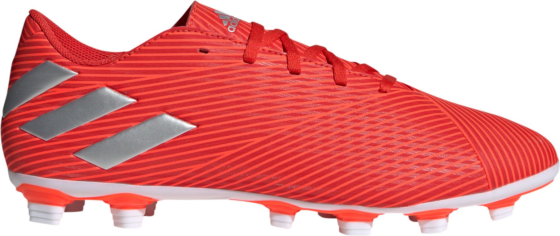 messi red and white cleats