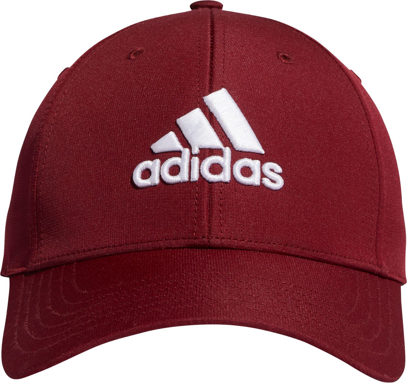 burgundy adidas hat