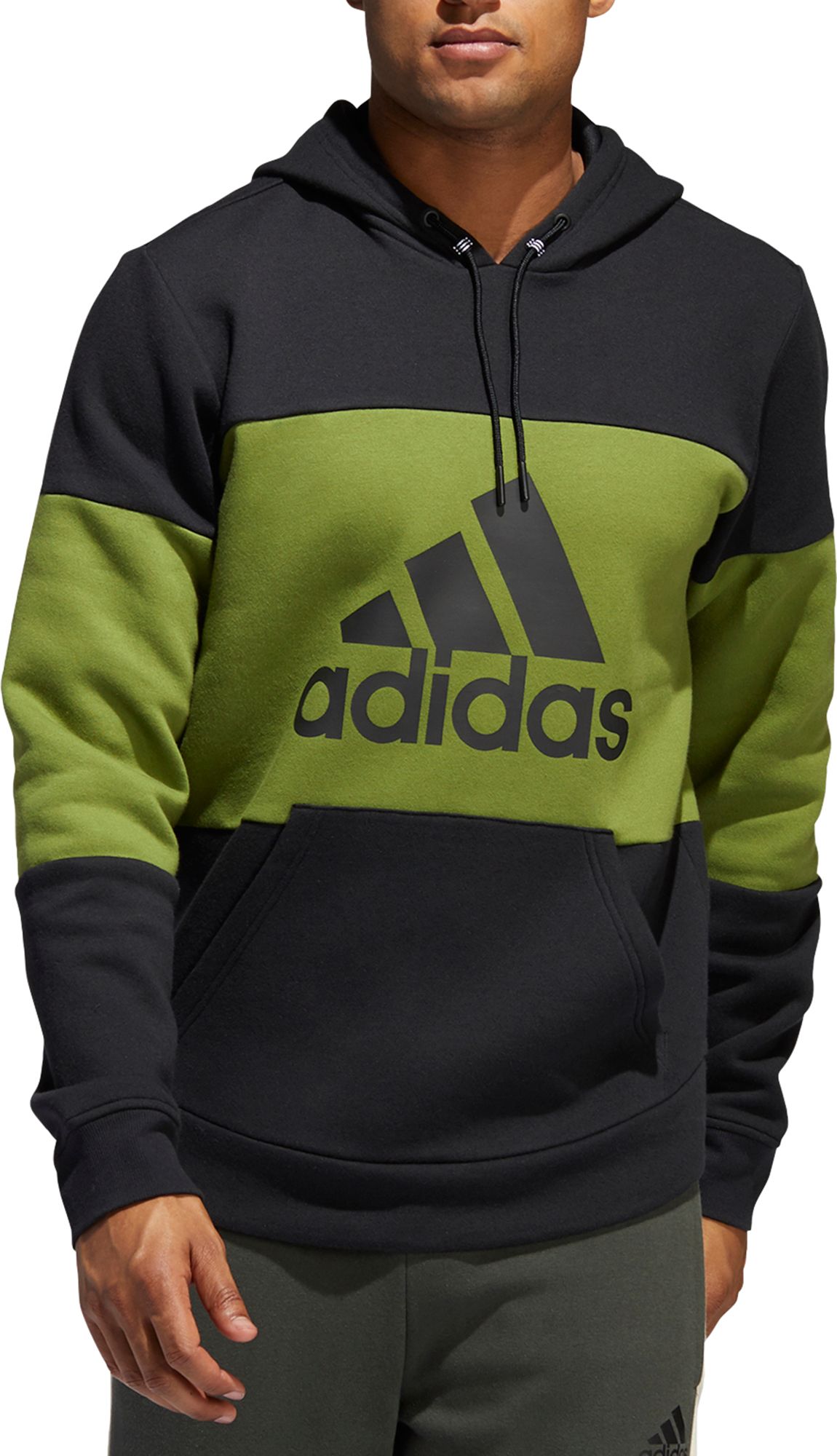green and black adidas hoodie