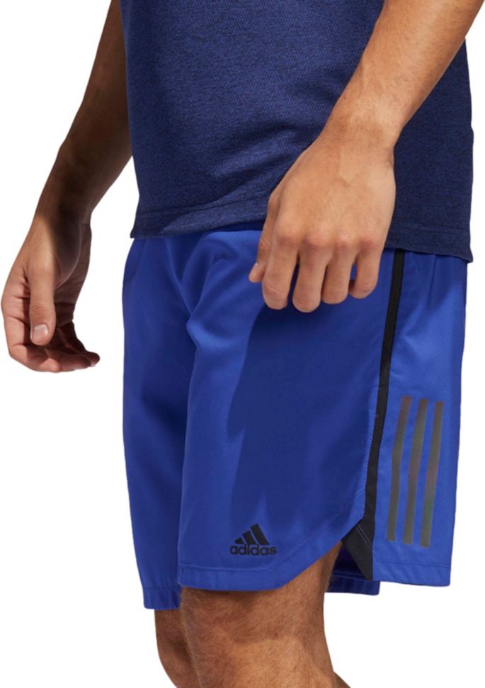 Adidas Men S Axis Woven Elevated 3 Stripes Shorts