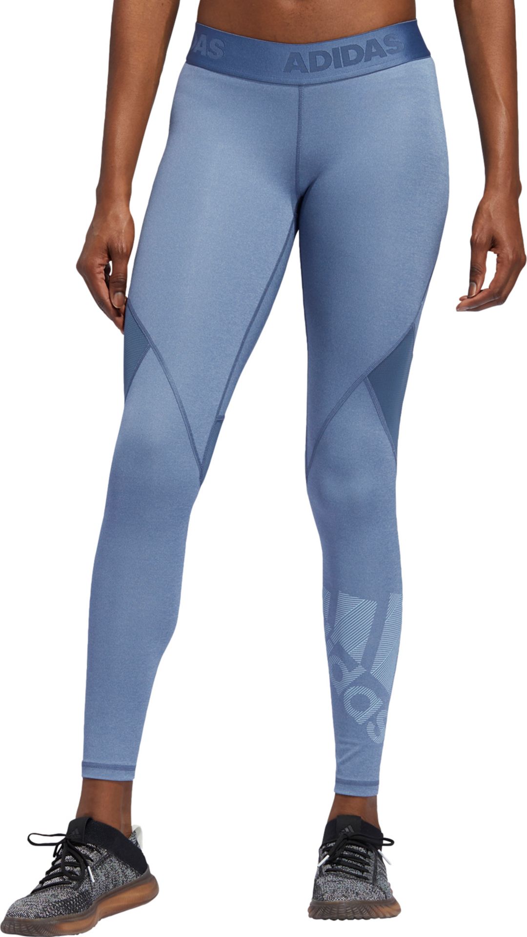 adidas Women's Alphaskin Badge Of Sports Tights adidas Women's Alphaskin Badge Of Sports Tights