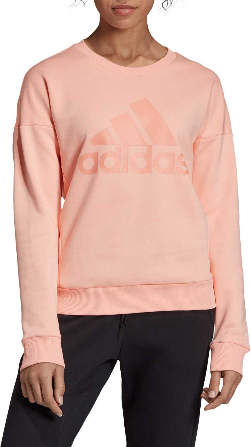 adidas peach sweater