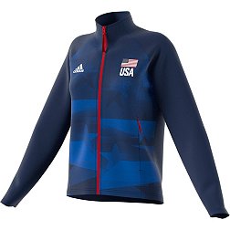 adidas Women's USA Volleyball Warm-Up Jacket