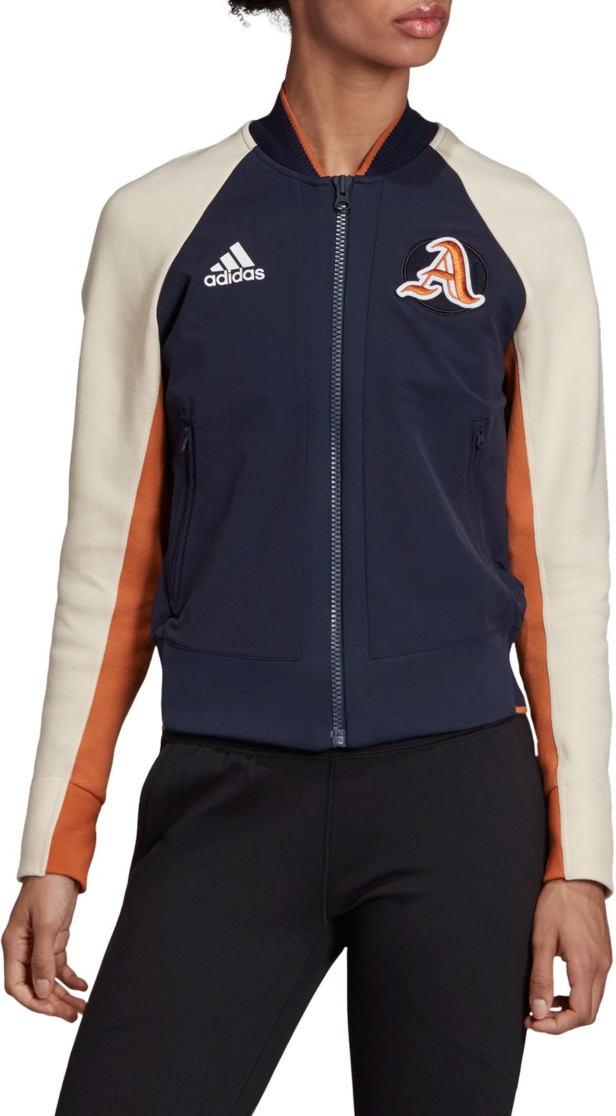adidas baseball jacket womens