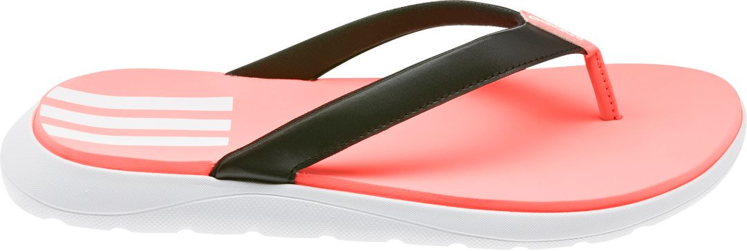 Adidas Women S Comfort Flip Flops Field Stream